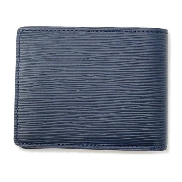 LOUIS VUITTON Portefeuille Multiple Epi Leather Blue Marine M61825 - Picture 2 of 10